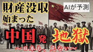 【経済の未来予測】AIが予測！ 中国発の世界経済崩壊へ。急速な貧困化で日本も危ない [upl. by Grochow]