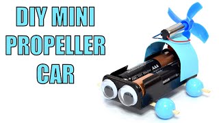 DIY Mini Propeller Car  STEM Activity [upl. by Tab]