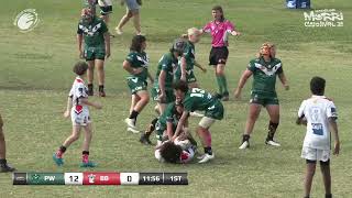 2024 QMC Boys U14  Purga Wagtails v Brisbane Blacks JB Snr Memorial [upl. by Ylrehs]