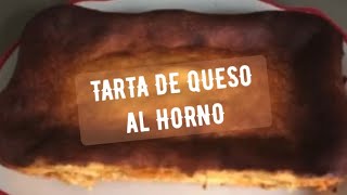 TARTA DE QUESO AL HORNO [upl. by Murry]