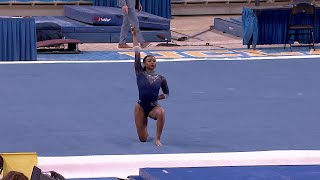 Nia Dennis  2021 Floor Exercise 12321 [upl. by Rollie897]