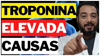 O que significa troponina elevada O que pode causar esse aumento  Prof Dr Victor Proença [upl. by Inalaehak]