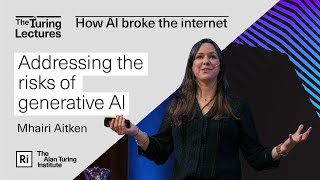 The Turing Lectures Addressing the risks of generative AI [upl. by Aisa]