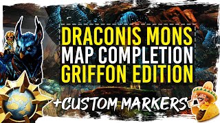 Guild Wars 2  Draconis Mons Map Completion with Custom Markers [upl. by Seward895]