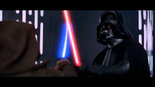 ObiWan Kenobi vs Darth Vader Reedited amp Rematch Version [upl. by Anilef]