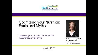 Optimizing Your Nutrition Facts and Myths 2017 [upl. by Edya]