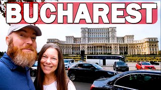 Americans FIRST Time in BUCHAREST Romania 🇷🇴 [upl. by Ydarg]