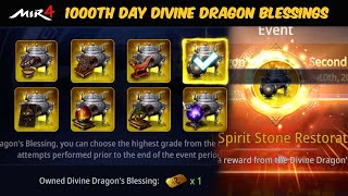 MIR4  1000th DAY DIVINE DRAGON BLESSINGS [upl. by Euqinehs]