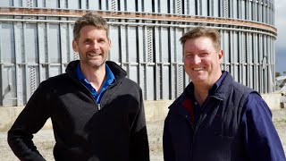 Onfarm grain storage Part 66  Storage options [upl. by Folsom]