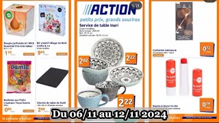 Nouveau catalogue 💥 ACTION action du 0611 au 1211 2024 France 🇫🇷 [upl. by Rhyne]