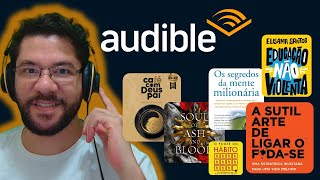 Amazon Audible serviço de audiobooks audiolivros no Brasil [upl. by Tobye990]