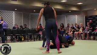 Madisons Ankle Lock Win All Female No Gi Submission Only [upl. by Ycram]