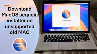 Mac os Sequoia на старых Macbook [upl. by Nosniv]