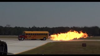 BAD TO THE BONE General Electric J79 Powered Jet Bus [upl. by Aiderfla]