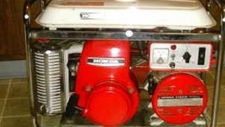 Honda E1500 Generator Owners Manual [upl. by Accissej]