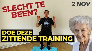 Zo kan je de intro eenvoudig overslaan Zittende training voor ouderen [upl. by Puett]