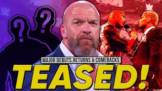 MAJOR WWE Debuts Returns amp Comebacks Teased On Raw After WrestleMania 40 [upl. by Nedap]