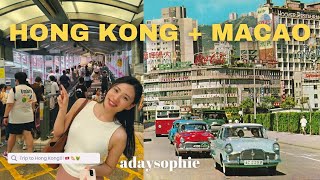 🇭🇰 4 days in Hong Kong vlog best food Macau day trip [upl. by Osyth]