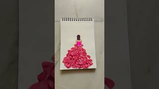 Very beautiful flower wali girl easy drawing ya creativity shortsfeed shorts [upl. by Pentha]