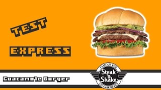 Guacamole Burger  Steakn Shake  Test Express [upl. by Colline]