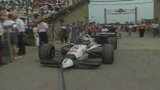 1993 NIGEL MANSELL INDIANAPOLIS 500 ROOKIE ORIENTATION TEST [upl. by Ailecara]