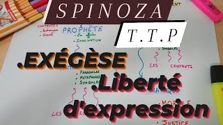 SPINOZA  TRAITÉ THÉOLOGICOPOLITIQUE PARTIE 2  Exégèse  liberté dexpression [upl. by Lrig]