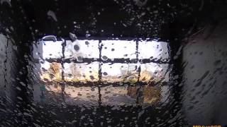 Extreme carwash in de wasstraat van de BP Langdonk in Roosendaal [upl. by Hatch]