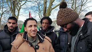 Shamsi Destroyed Paperboy Shamsi and Christian Speakers Corner Sam Dawah [upl. by Dauf]