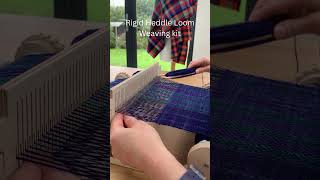 Rigid Heddle Loom Weaving kit hobby weaving tapestryweaving handmade knitting loomknit [upl. by Akeirahs371]