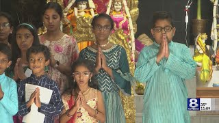 Hindu Temple of Rochester celebrates Diwali [upl. by Gilberta]