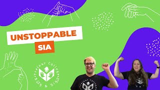 Makaton  Unstoppable  Sia  Treloars College Sing amp Sign [upl. by Mccandless]