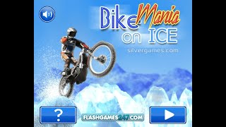 Bike mania 3 On Ice 🕹️ Minijuegos [upl. by Ohaus]