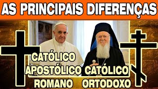 A DIFERENÇA Entre a Igreja Católica Apostólica Romana e Católica Ortodoxa [upl. by Adli830]