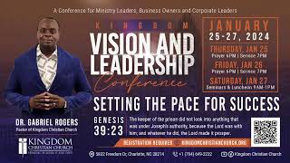 Wisdom For Increase  12124  Kingdom Vision and Leadership Conference  Increase Night [upl. by Osswald]