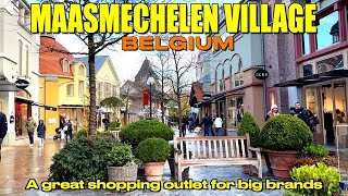 MAASMECHELEN VILLAGE  A GREAT SHOPPING OUTLET FOR BIG BRANDS  BLACK FRIDAY 2023 [upl. by Australia]