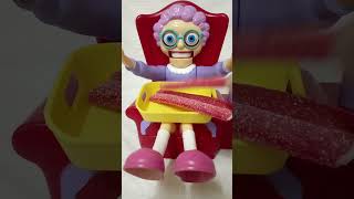 🏄sour roll stick gummy in grannys plateasmr satisfying rollgummy shortvideo grannygreedy [upl. by Benton945]