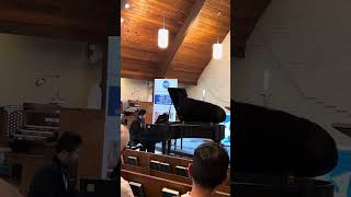 Prelude in C minor performed by Kevin He piano recital [upl. by Encrata]