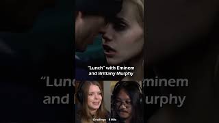 Lunch with Eminem amp Brittany Murphy moviereaction shorts 8mile [upl. by Attaymik]