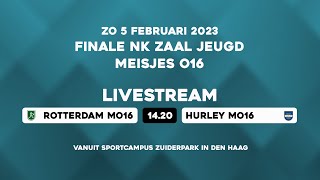 LIVE –NK Jeugd Zaal – Rotterdam  Hurley Finale MO16 [upl. by Animrelliug]