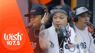 Hukbalahap of Tondo Tribe amp OG Sacred perform quotBuhay ng Gangstaquot LIVE on Wish 1075 Bus [upl. by Nor]