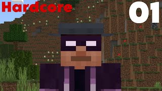 WE GOT LUCKY  Minecraft Hardcore  Part 1 [upl. by Nlycaj]