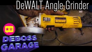 Review DeWALT Angle Grinder [upl. by Enneiviv]