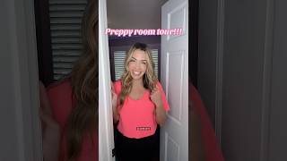 PREPPY ROOM TOUR 💕🌸⚡️ Come for a tour inside my daughter’s preppy bedroom [upl. by Stevie]