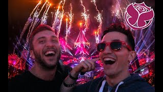 TOMORROWLAND  LE PLUS GROS FESTIVAL DU MONDE  AVEC TIBOINSHAPE [upl. by Gruchot397]