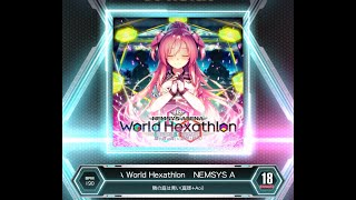 【SDVX VM】 NEMSYS ARENA World Hexathlon EXH PUC Hand Shot [upl. by Irpak]