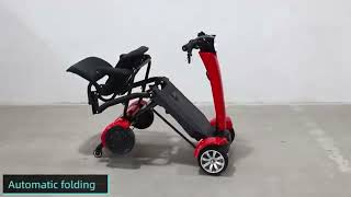 auto folding mobility scooter [upl. by Lurette314]