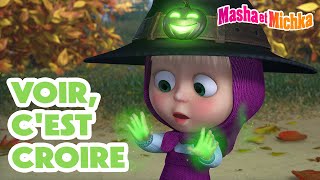 Masha et Michka 👀👽 Voir cest Croire 🎃🧙‍♀️ Collection dépisodes [upl. by Ballman]