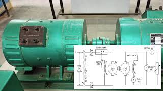 Open circuit and Load characteristics of DC shunt generator Demo [upl. by Yorel]