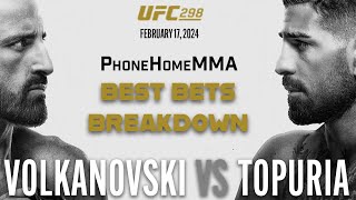 A NEW Featherweight Champion UFC 298 Volkanovski vs Topuria Breakdown and Predictions [upl. by Alaj]