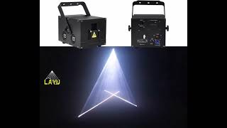 LAYU AD60RGB 5W RGB laser light with competitive price [upl. by Annekam652]